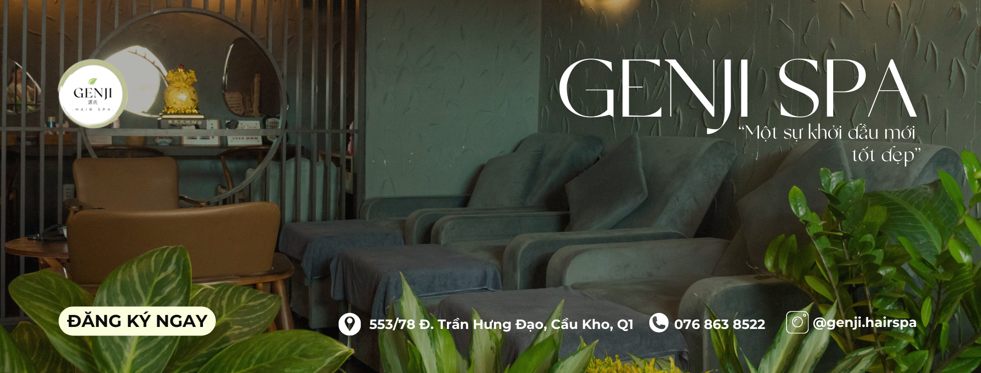 GENJI Spa – Gội Đầu Dưỡng Sinh Nổi Tiếng Quận 1