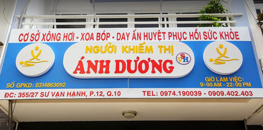 Massage Chân Gần Đây – 12 Địa Chỉ Nổi Tiếng Tại TP.HCM Bạn Nên Biết 152 Massage Khiếm Thị Ánh Dương – Kỹ Thuật Massage Đặc Biệt