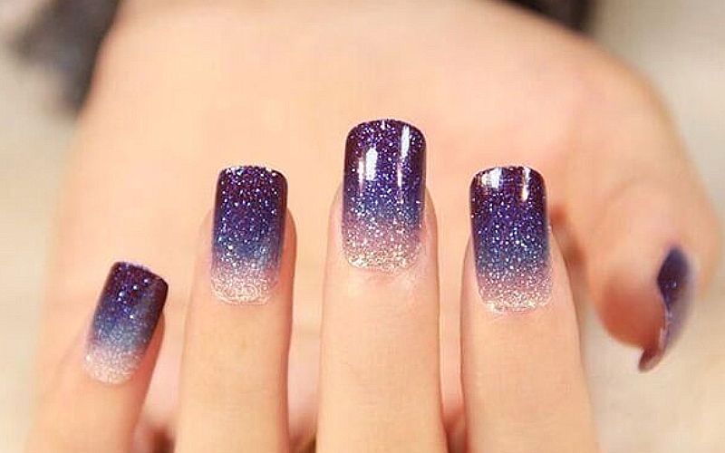30+ mẫu nail cute đơn giản cho móng ngắn đẹp xinh hot trend mới nhất 2025 58 Mẫu nail móng ngắn galaxy huyền bí