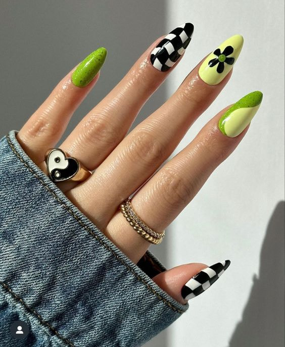 Mẫu Nail Đắp Bột Cá Tính, Phá Cách