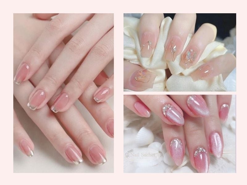 55+ mẫu nail mắt mèo sành điệu, ấn tượng thu hút mọi ánh nhìn 2025 33 Nail Mắt Mèo Hồng Nữ Tính