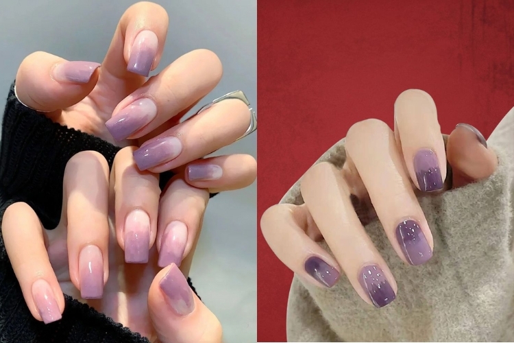 100+ Mẫu nail ombre sang chảnh, dễ thương hot trend 2025 31 Mẫu Nail Ombre Tông Ấm Áp, Nổi Bật