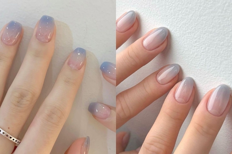 100+ Mẫu nail ombre sang chảnh, dễ thương hot trend 2025 27 Mẫu Nail Ombre Tông Mát Mẻ, Trẻ Trung