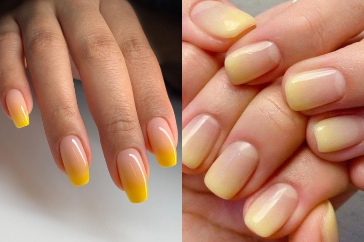 100+ Mẫu nail ombre sang chảnh, dễ thương hot trend 2025 30 Mẫu Nail Ombre Tông Ấm Áp, Nổi Bật