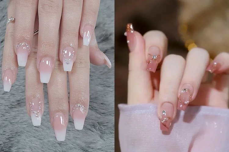 100+ Mẫu nail ombre sang chảnh, dễ thương hot trend 2025 25 Mẫu Nail Ombre Tông Nhẹ Nhàng, Thanh Lịch