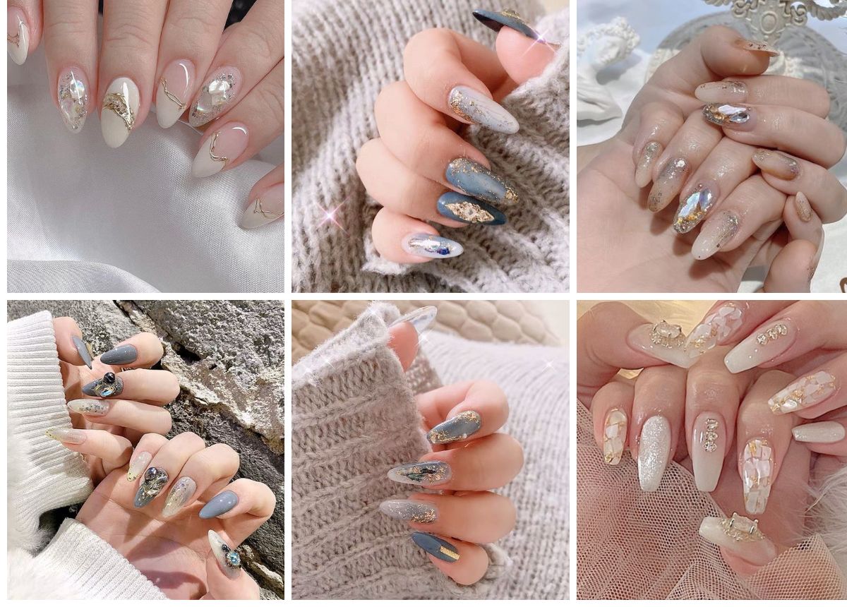 99+ mẫu nail xà cừ đẹp, trendy và tôn da cho nàng 14 Nail Xà Cừ