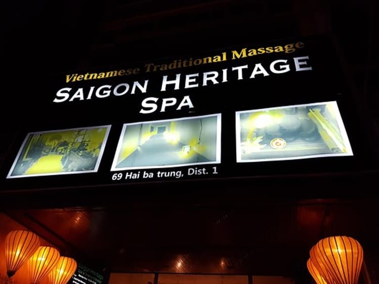Saigon Heritage Spa – Massage chân quận 1 chuẩn thư giãn