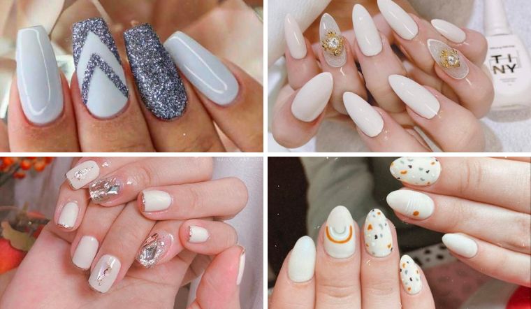 Album (Soul Care) 59 Tổng Hợp 101+ Mẫu Nail Màu Trắng Sữa Đẹp Tôn Da