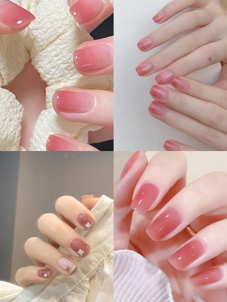 Album (Soul Care) 52 Nail Hồng Thạch Gradient