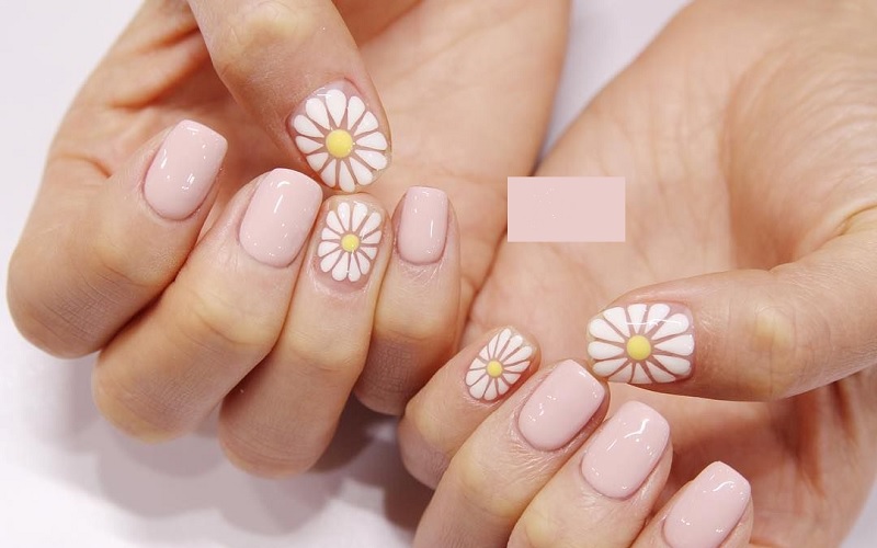 Album (Soul Care) 30 Nail Pastel Với Họa Tiết Hoa Văn
