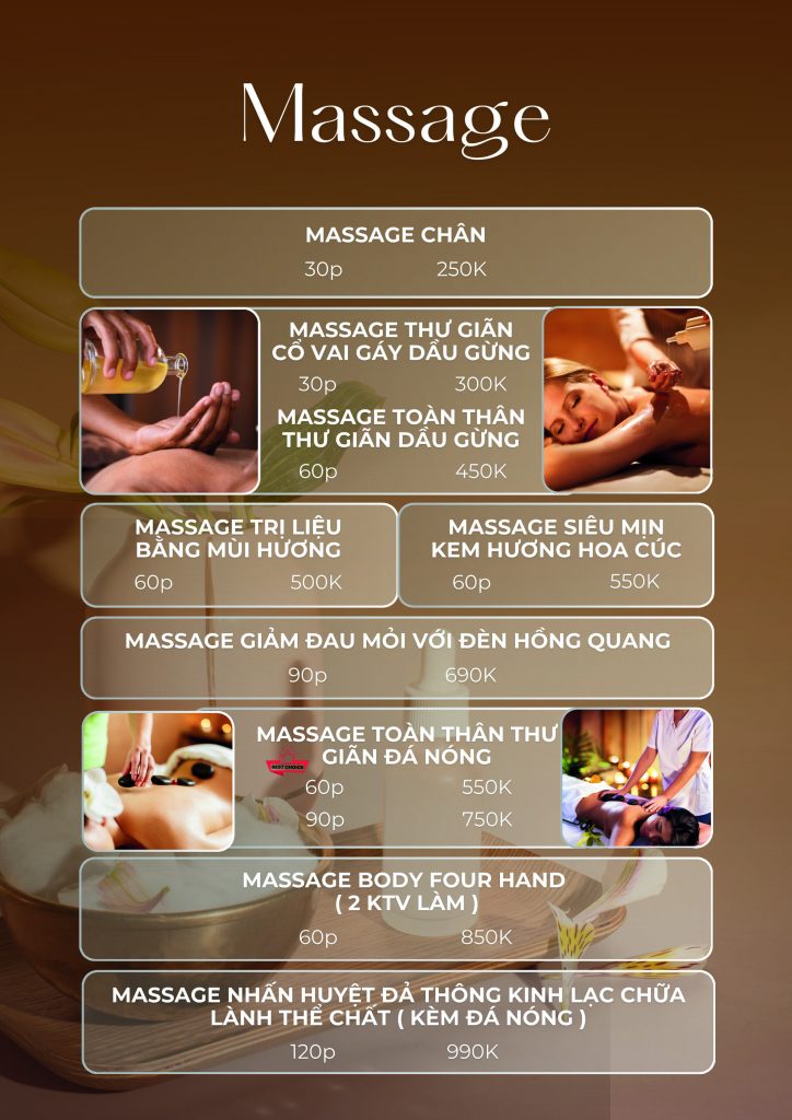 Dịch vụ Nail, Massage Body, Massgae Chân – Soul Care