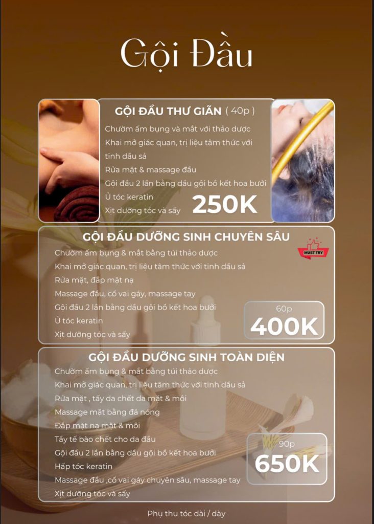 Dịch vụ Nail, Massage Body, Massgae Chân – Soul Care