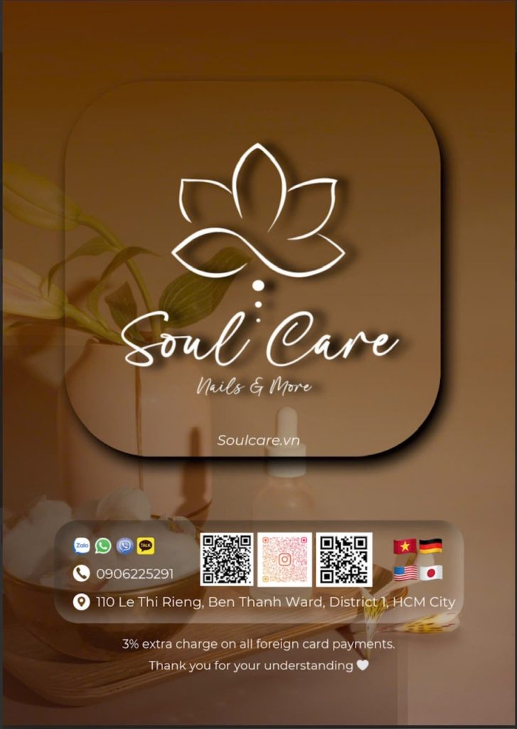 Dịch vụ Nail, Massage Body, Massgae Chân – Soul Care