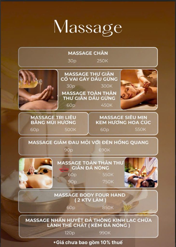 Dịch vụ Nail, Massage Body, Massgae Chân – Soul Care