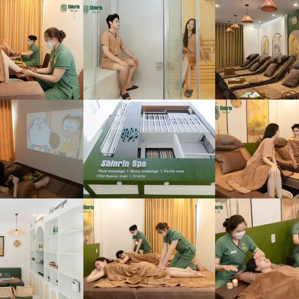 Khám Phá Top 20 Tiệm Gội Đầu Dưỡng Sinh HCM Thư Giãn Gần Đây Nhất 31 Shinrin Spa (Quận 1) – Trải nghiệm "tắm rừng" thảo mộc